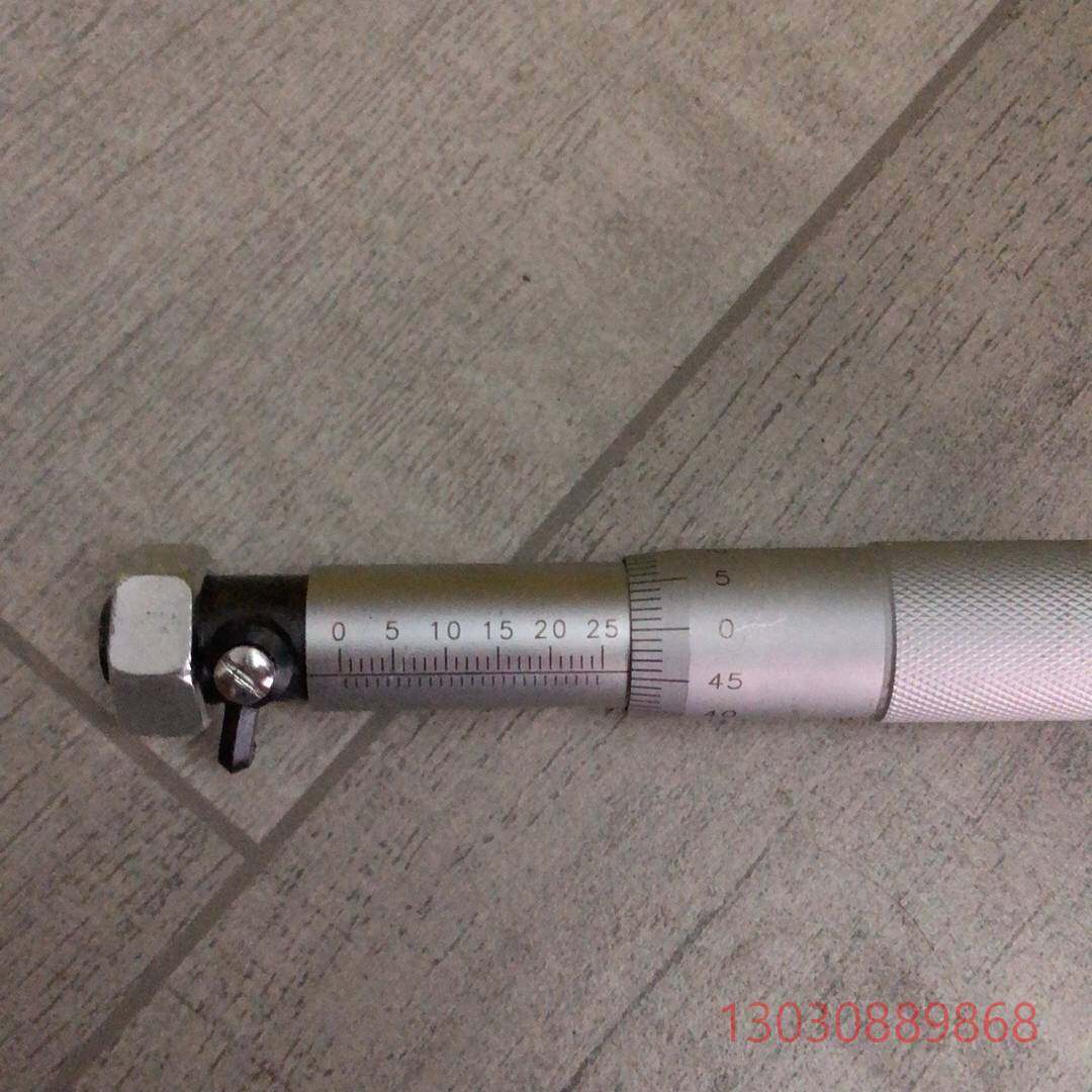 可维修千分尺微分头 带螺母圆头带锁 量程0-25