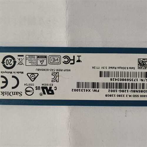 可维修SanDisk闪迪X400 SD8SN8U-128G-100议价