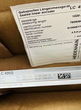 可维修海德汉光栅尺LC495S-1020，全新现货议价