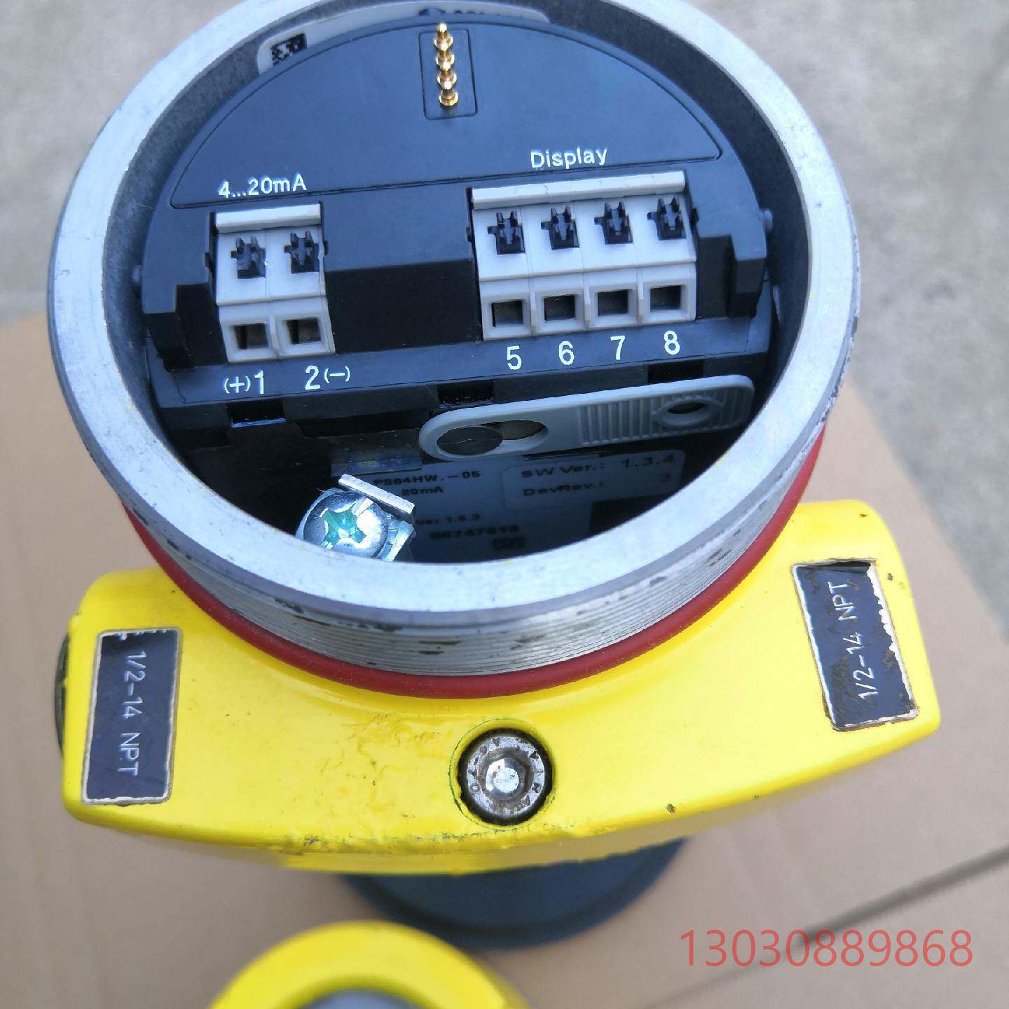 可维修威格雷达VEGA PULS64，拆机，功能完好，