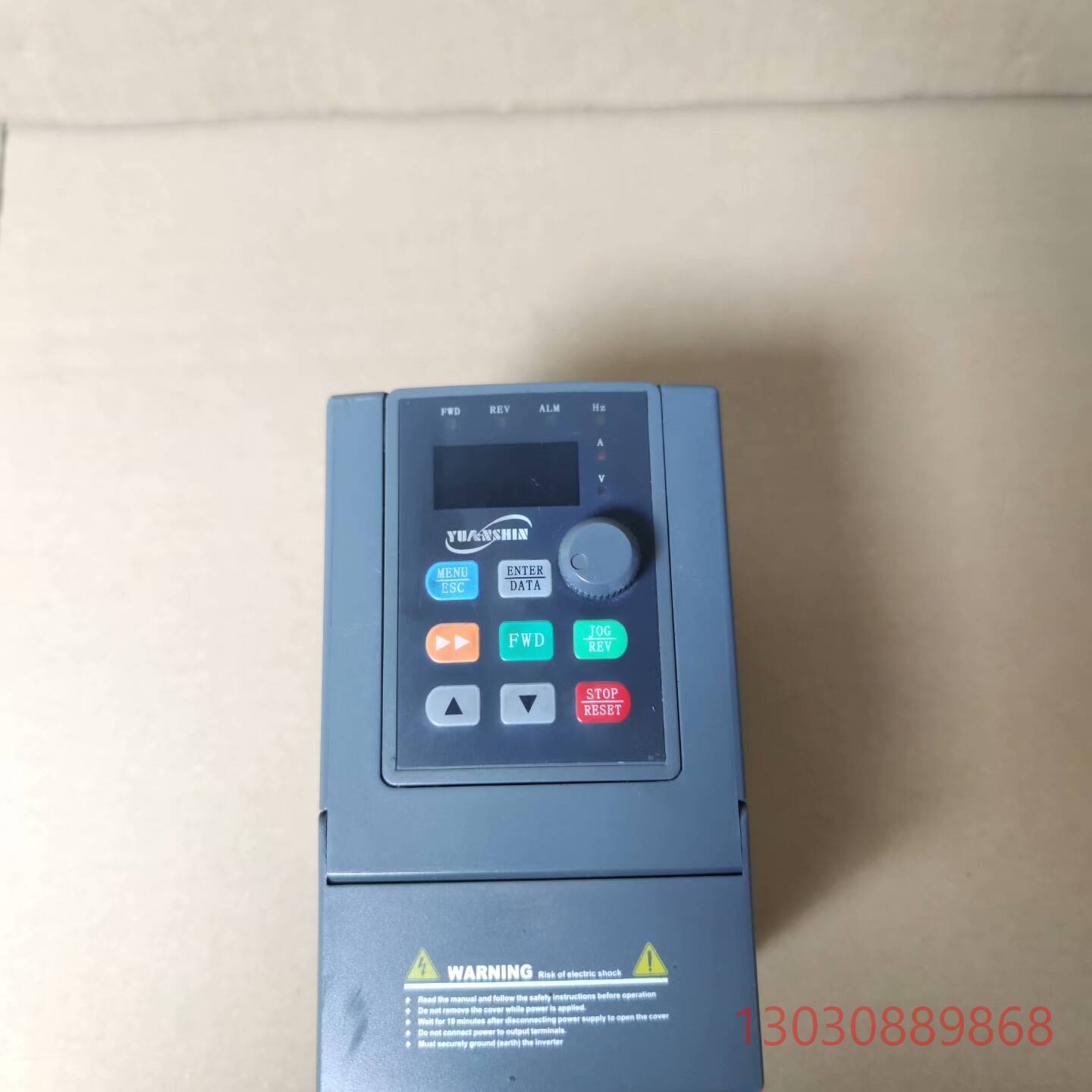 可维修拆机源信1.5KW变频器，型号YX3000-2S0015G