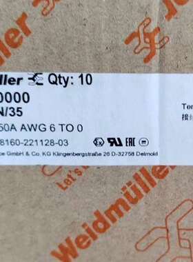 可维修魏德米勒接线端子 订货号9512190000   WDU