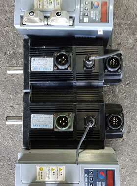 可维修中盛抱闸电机驱动器一套 电机型号130JS