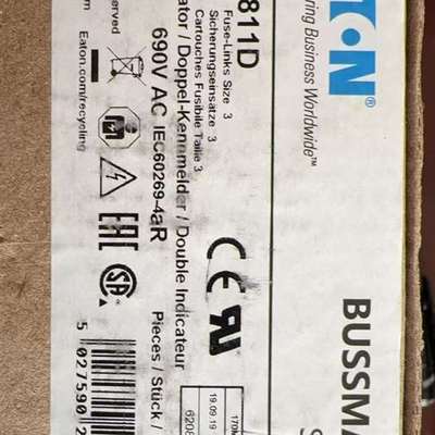 可维修BUSSMANN 170M6811D 全新伊顿巴斯曼特种保