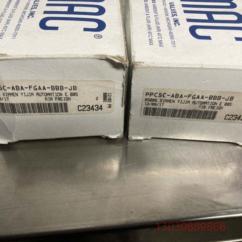 可维修MAC电气比例阀PPC5C-ABA-FGAA-BBB-JB全