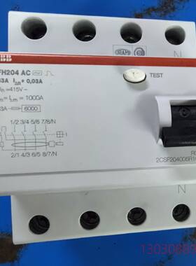 原装漏电断路器2CSF204006R1630议价