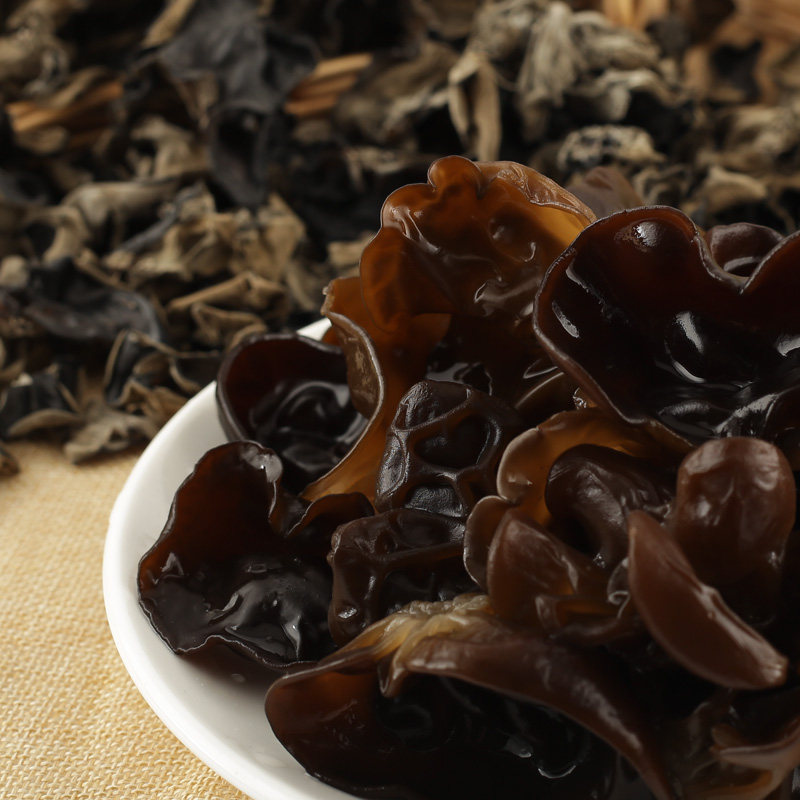 干黑木耳特级黄松甸天然小碗耳500g新货农家野生黑秋木耳养生特产