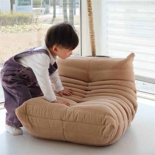 毛毛虫儿童沙发可爱设计感