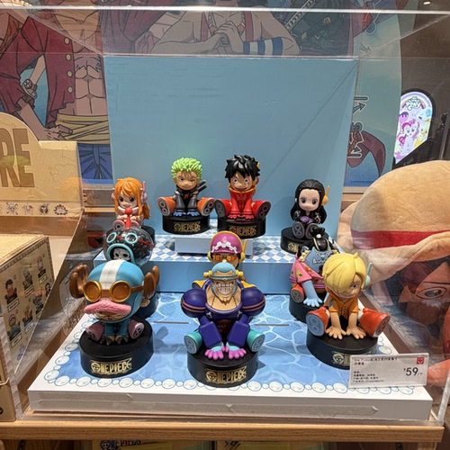 MINISO名创优品One Piece航海王系列香薰手办盲盒潮玩摆件周边