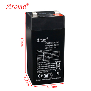Aroma电子秤电池4V4.5ah20HR专用通用计价秤台秤电瓶电瓶2 4.5