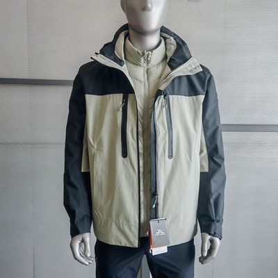 牧高笛两件套羽绒胆三合一男款