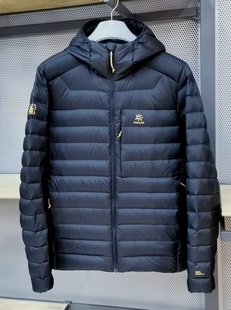 BC连帽聚热羽绒外套800蓬羽绒服厚轻薄3107 清仓凯乐石KAILAS男款