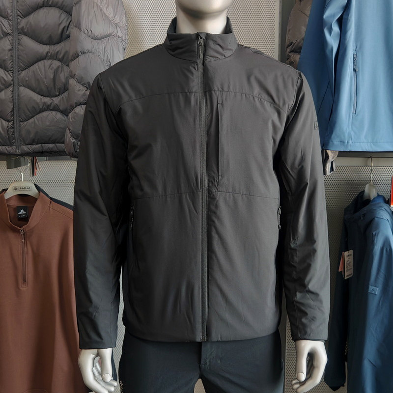 牧高笛25秋冬户外旅行运动棉服男款轻薄保暖立领外套ZM25420001