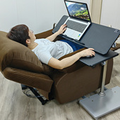 物联太空舱床边桌笔记本电脑桌简易折叠桌懒人升降床上看书写字桌