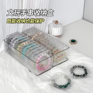 吧唧收纳盒亚克力防潮单个保护壳75mm方形套原神美谷子徽章展示架