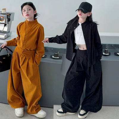 女童设计感爵士舞亮色潮服2026