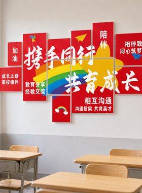 幼儿园小学磁吸黑板报墙贴