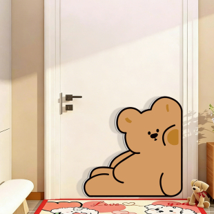 墙面遮丑装 饰贴纸踢脚线客厅入户门墙贴改造补洞神器创意房间布置