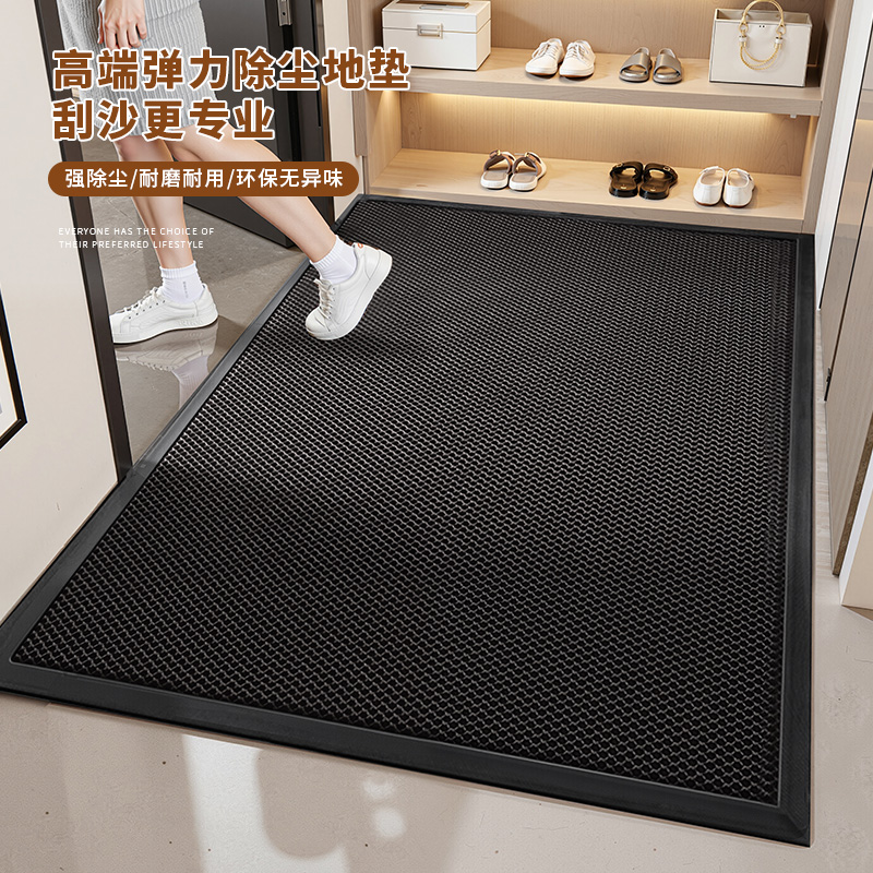 2025新款入户门地垫别墅进门垫耐脏防滑高弹力入户门室外专用脚垫