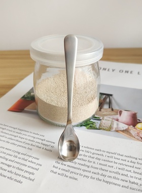 精致精美18-10不锈钢迷你小舀勺10CM调料小勺药粉勺实验室取粉勺