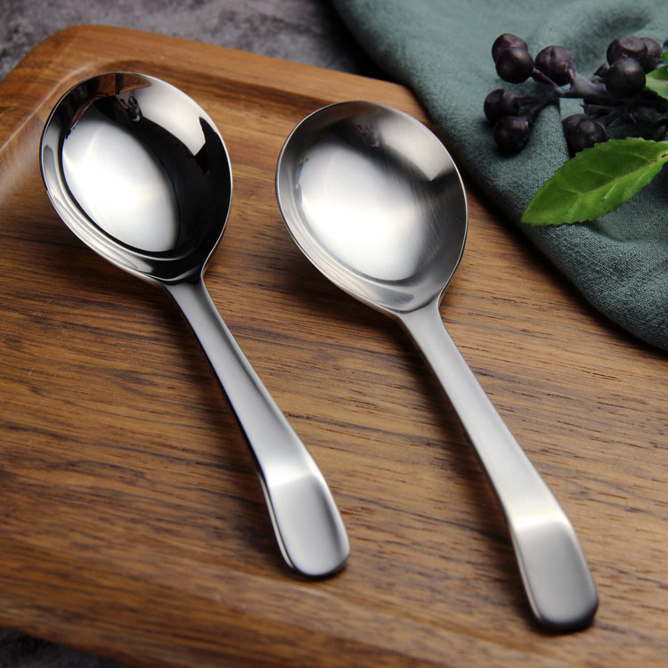 勺子18-10中式喝汤深头豆浆大口