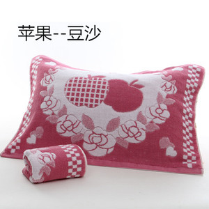 成人纯棉枕巾加厚一对家用柔软包邮全棉情侣卡通学生枕头巾男女