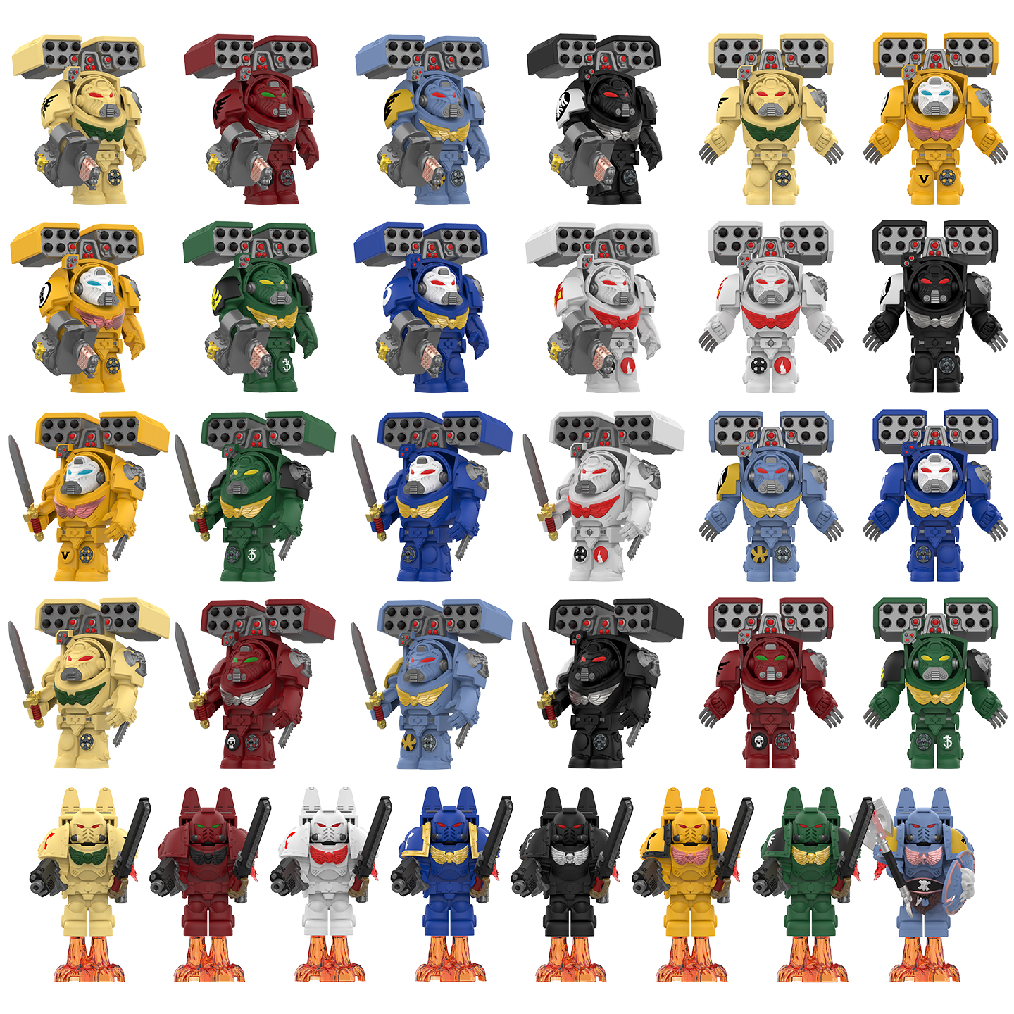 国产益智通用拼装积木人仔小玩具