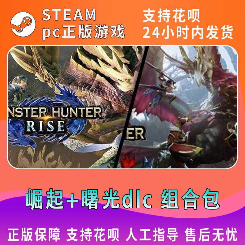 PC中文正版Steam 怪物猎人崛起 曙光组合包 DLC MONSTER HUNTER RISE 怪物猎人曙光 破晓 国区全球激活码属于什么档次？