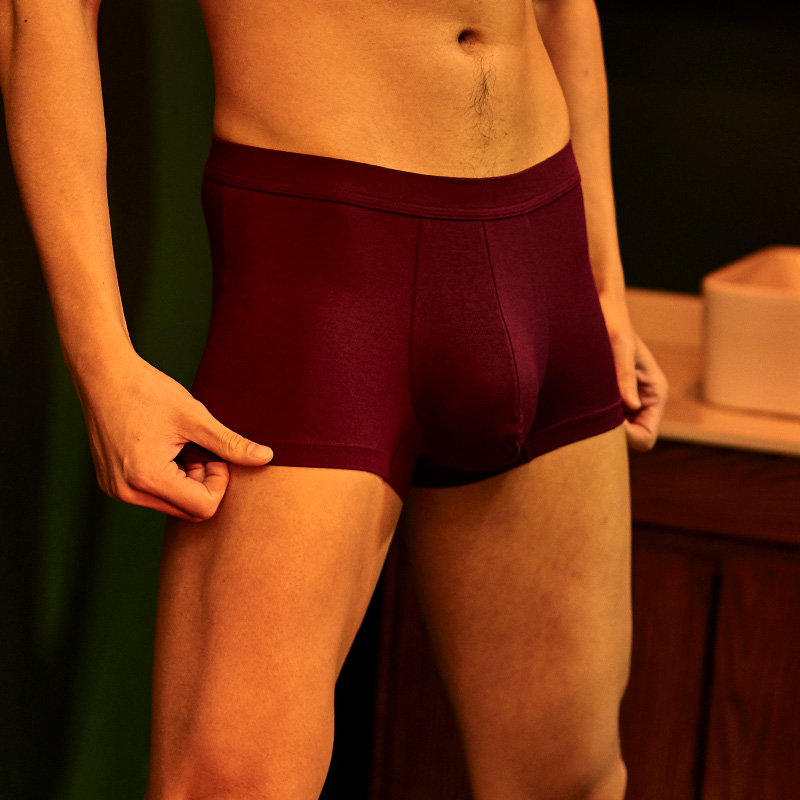 歌帝莫代尔透气纯色3条装