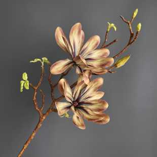 仿真花星花玉兰假花摆件客厅餐桌装饰品干枝插花室内家居软装摆设