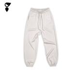 灰色保暖针织休闲裤 运动长裤 撸铁训练垂感女款 HARDSHIP｜泥石灰