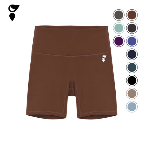 HARDSHIP深色基础纯色瑜伽短裤