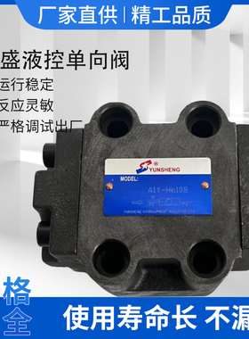 YUNSHENG运盛液压液控单向阀A1Y-H10B H20L H10L H32F A2Y保压阀