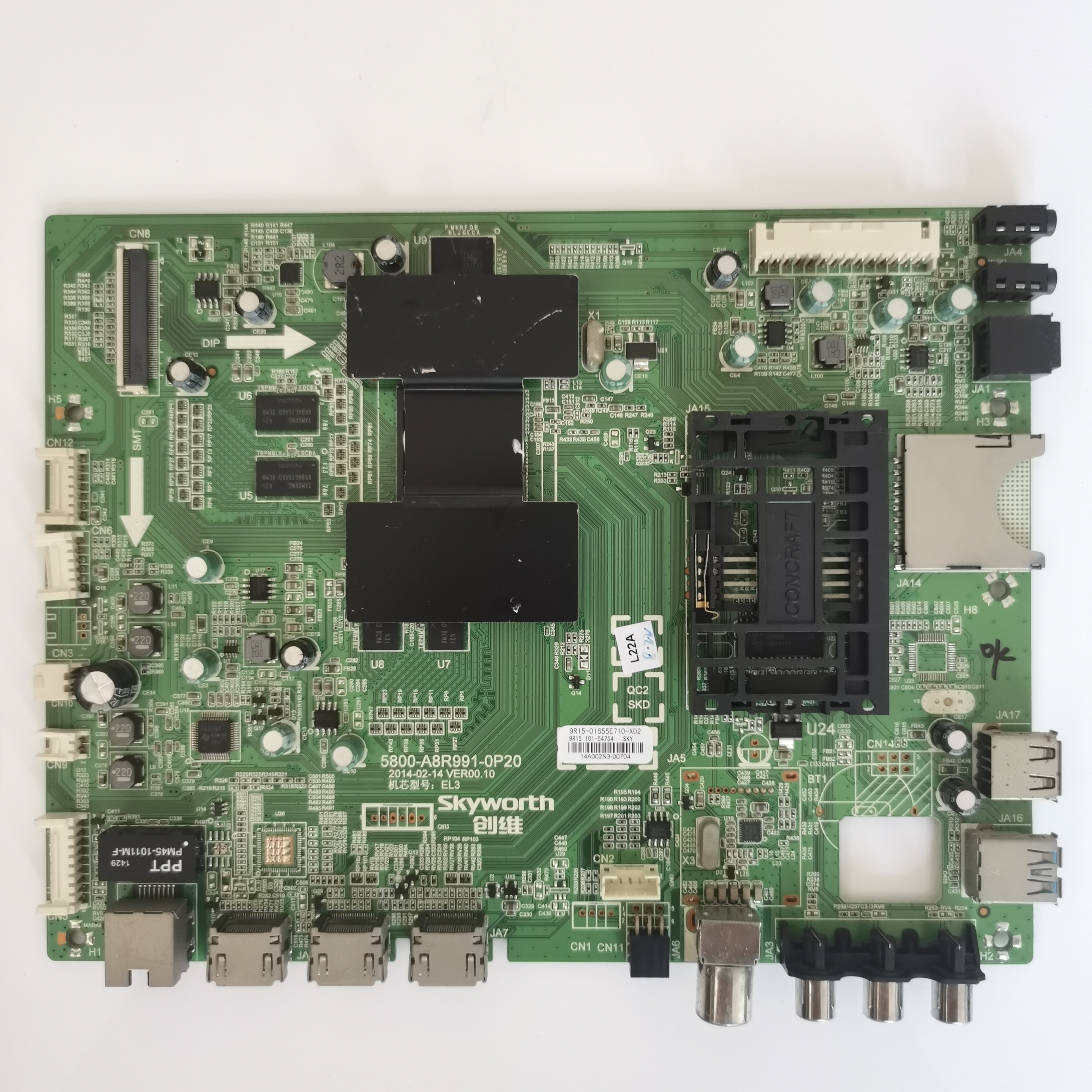 试好发9R15创维42E710U 49E710U 55E710U主板5800-A8R991-0P20/30