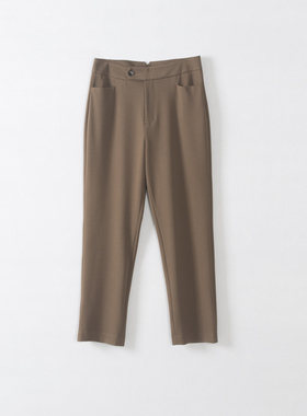 玛洛薇 M-81871 高品质细斜纹面料职业正装西裤铅笔裤女