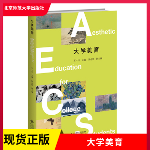 王一川主编 大学美育 郭必恒副主编 高校美育课 社 正版 北京师范大学出版 现货