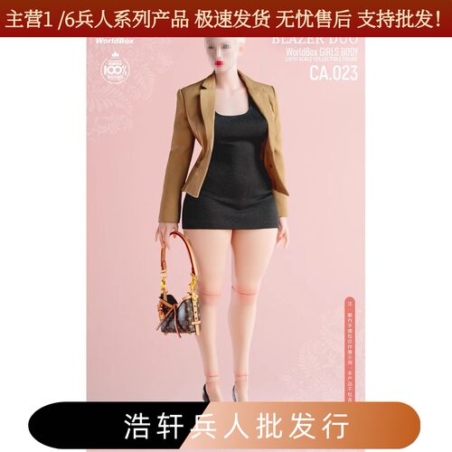 Worldbox1/6大码服装吊卡