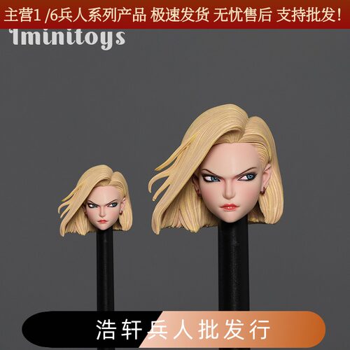 现货1/6兵人头雕imin