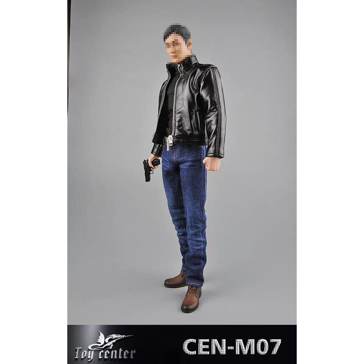 现货1/6兵人皮衣套装CEN-M07