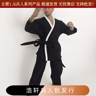 现货1/6兵人衣服 人偶模型 男柔道服功夫服 适合HT JO PH等男素体