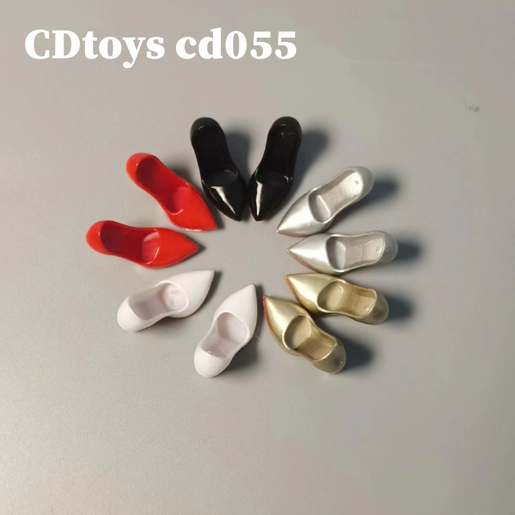 CD055尖头高跟鞋适合素体112