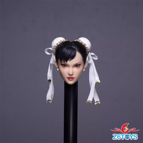 Z6TOYS1/6春丽女兵人头雕