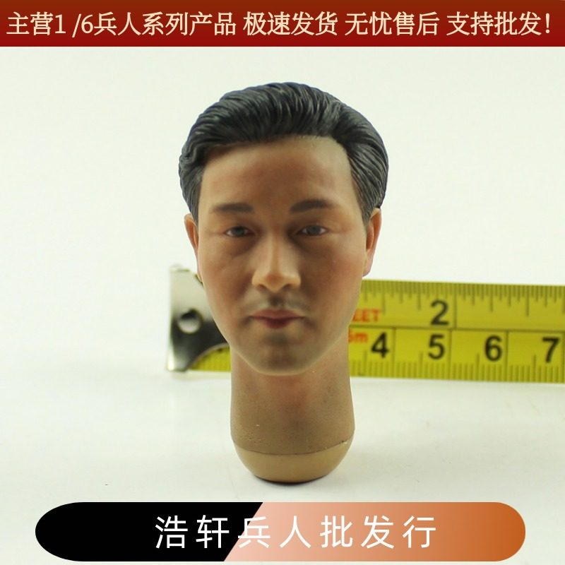 现货1/6兵人头雕素体适配HT等