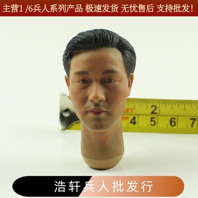 现货1/6兵人头雕素体适配HT等