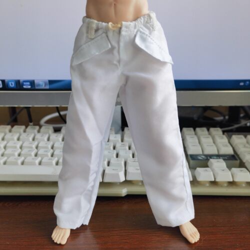 1/6兵人模型制服裤子 白色长裤 TD82-01 6分男素体可穿