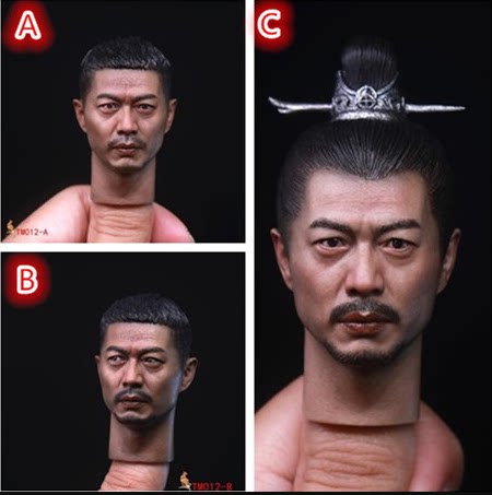 1:6韩信男兵人志愿军头雕