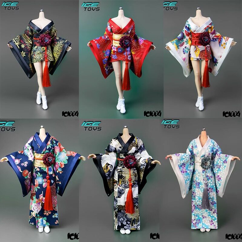 素体女和服浴袍长款短款和式古装