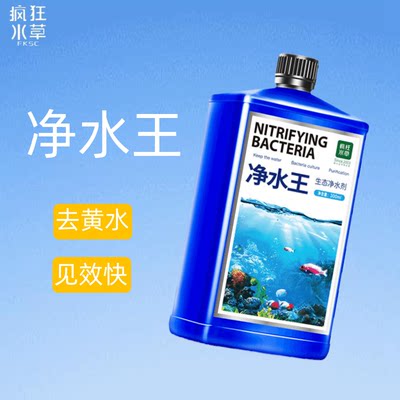 疯狂水草净水王除黄水