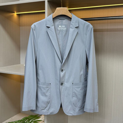浅蓝防晒西服男款夏季薄款