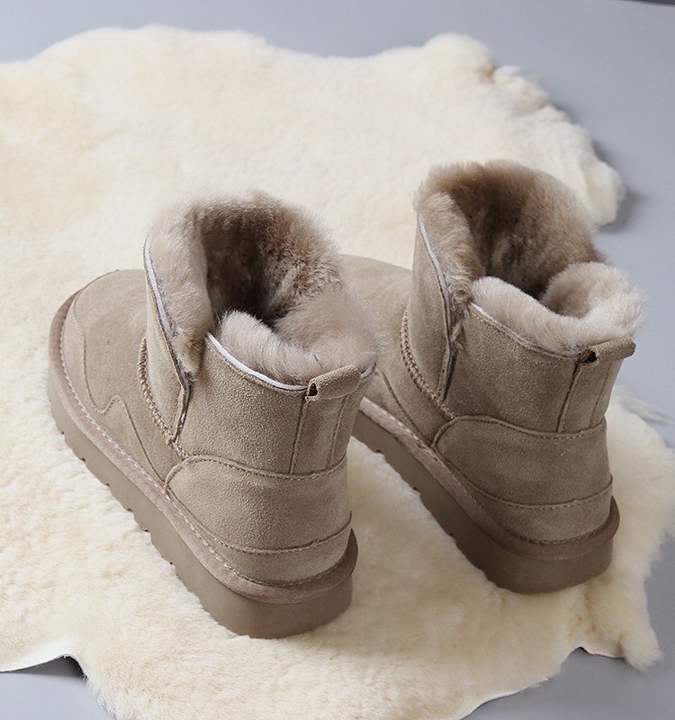 加厚羊毛舒适柔软保暖防滑棉鞋